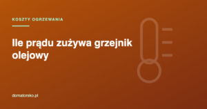 Ile prądu zużywa grzejnik olejowy? Koszt na dobę i miesiąc